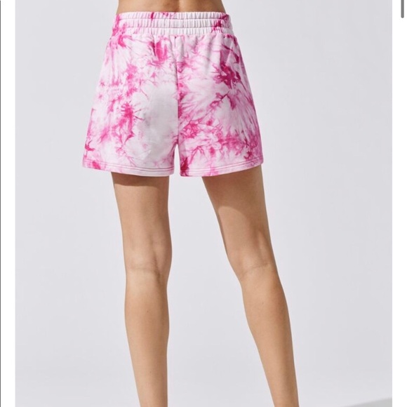 NWT $256 Carbon38 Sweat Set Electric Pink Tie Dye Size Small - Picture 10 of 15